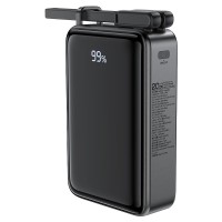 Повербанк портативний акумулятор Power bank ACEFAST M4 PD fast charging 67W 20000 mAh Black